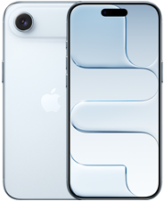 iPhone Air in Himmelblau