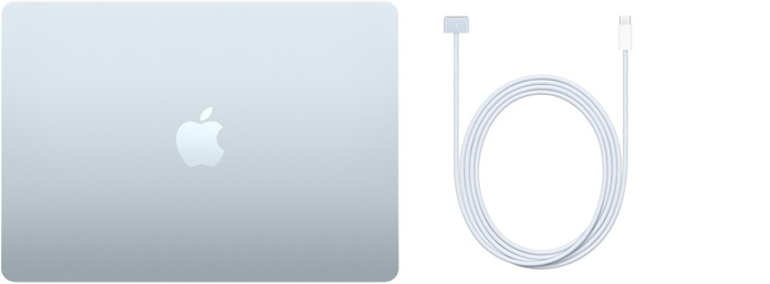 13 collu MacBook Air un USB‑C–MagSafe 3 kabelis
