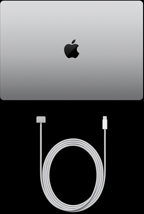 16 collu MacBook Pro un USB-C–MagSafe 3 kabelis