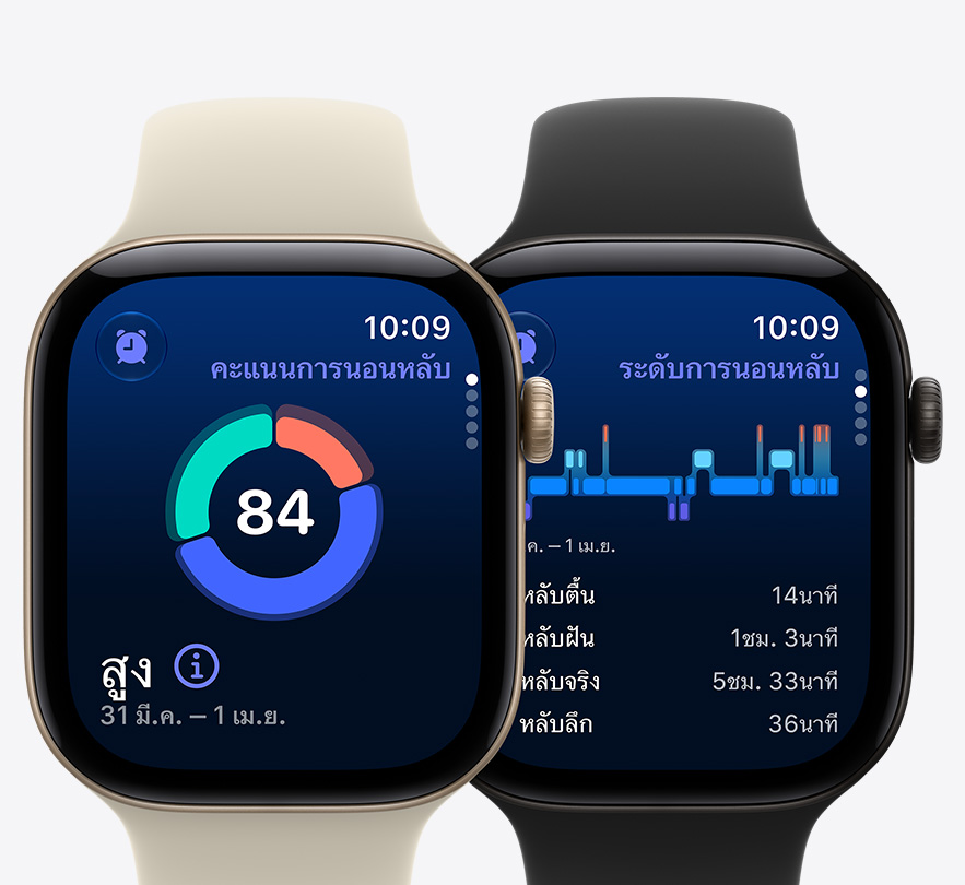 Apple Watch Series 12, devices, sleep score screen, possible sleep apnea notification screen